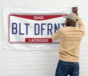 Built Different Ohio Lacrosse Flag