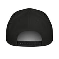 Finish First classic rope cap in black and white, back view