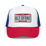 Load image into Gallery viewer, Built Different Ohio Lacrosse Foam trucker hat
