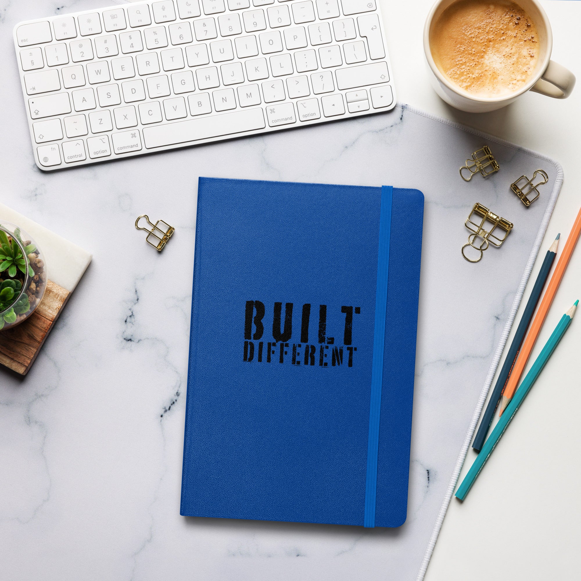 Built Different Journal - Hardcover bound notebook