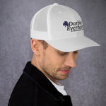 Load image into Gallery viewer, Vote Darbie for Dublin School Board Trucker Cap
