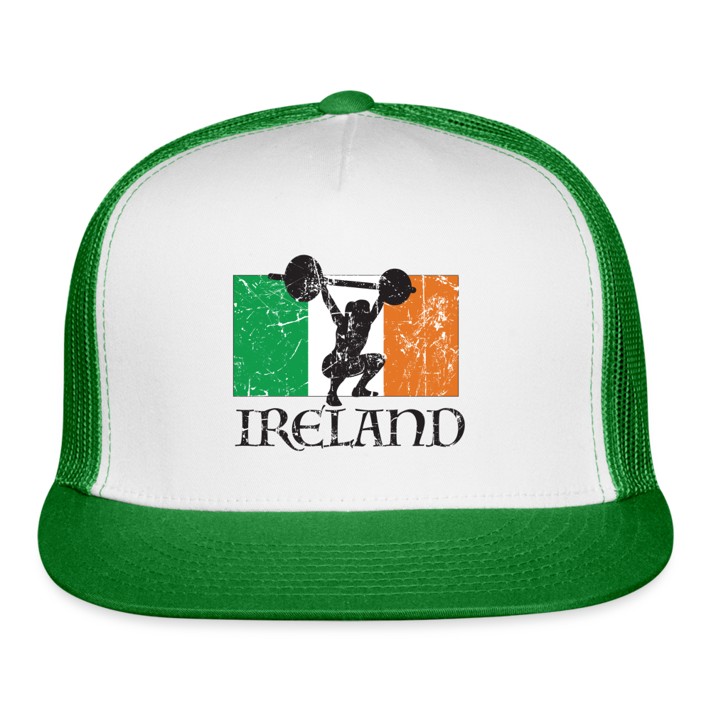 Peanut 'Team Ireland" Trucker Cap - white/kelly green