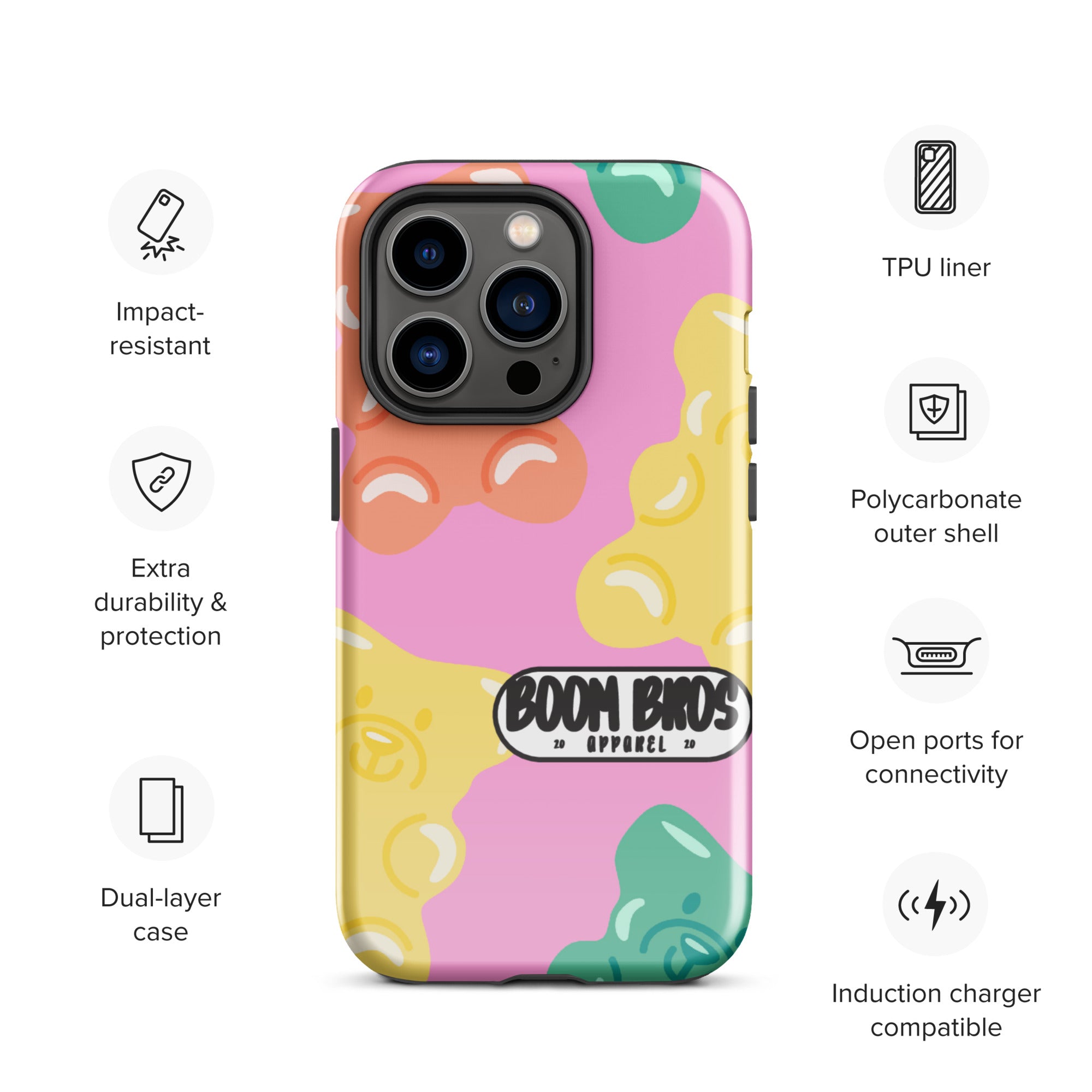 Boom Boo Apparel Gummy Bear Tough Case for iPhone®
