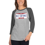 Load image into Gallery viewer, Built Different Ohio Lacrosse 3/4 sleeve raglan shirt
