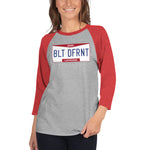 Load image into Gallery viewer, Built Different Ohio Lacrosse 3/4 sleeve raglan shirt
