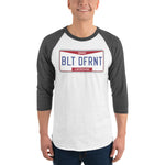 Load image into Gallery viewer, Built Different Ohio Lacrosse 3/4 sleeve raglan shirt
