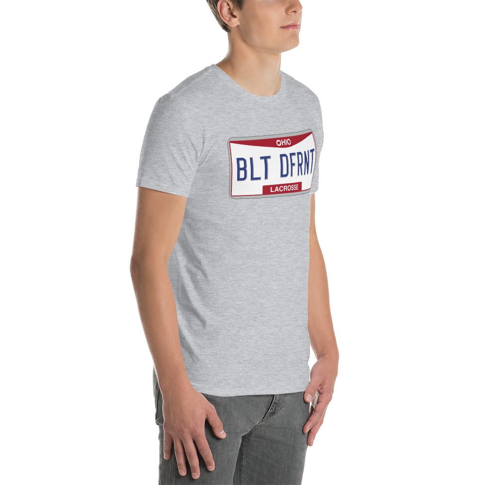 Built Different Ohio Lacrosse Men's Short-Sleeve T-Shirt