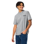 Load image into Gallery viewer, Boom Bros Logo Embroidered pique polo shirt
