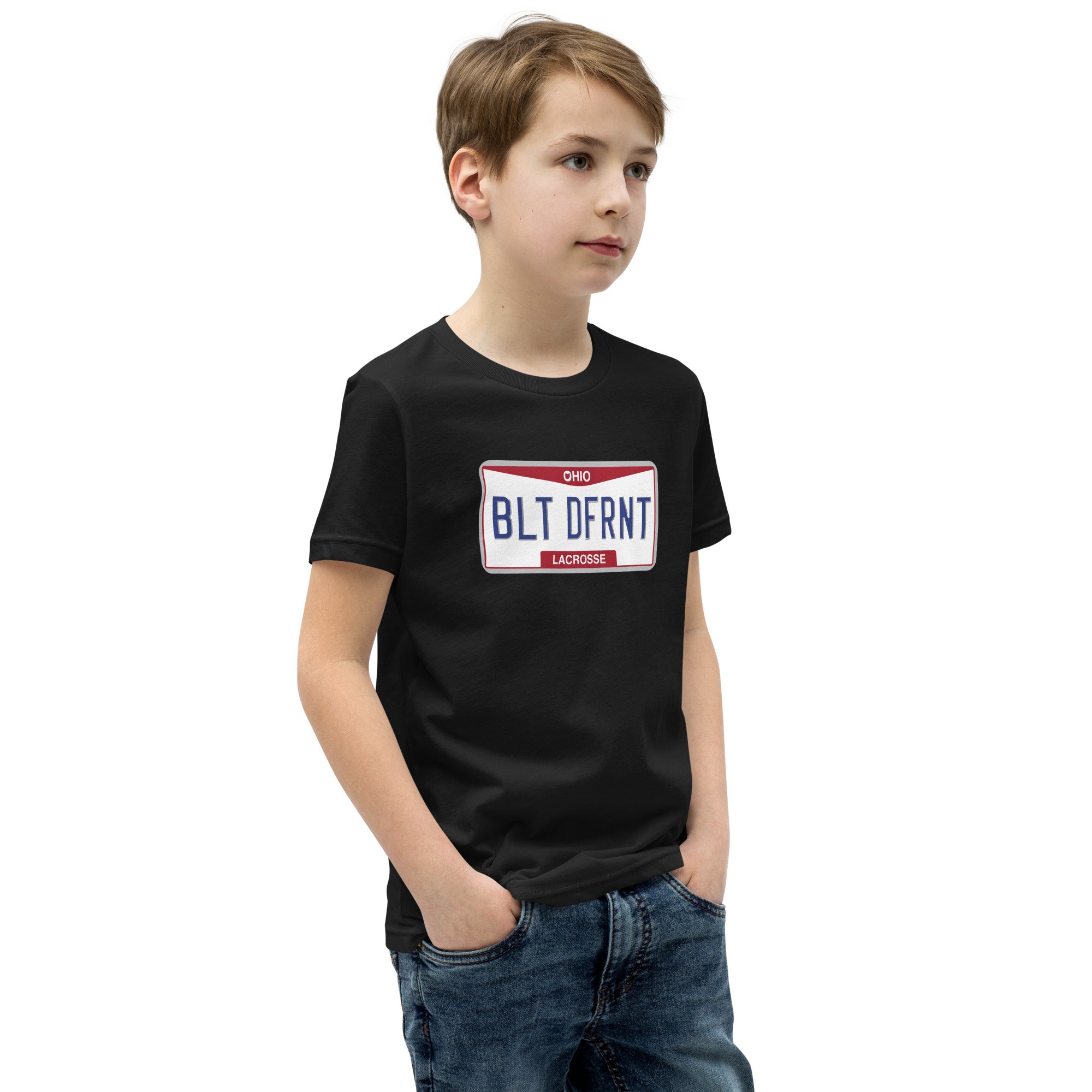 Built Different Ohio Lacrosse Youth Short Sleeve T-Shirt