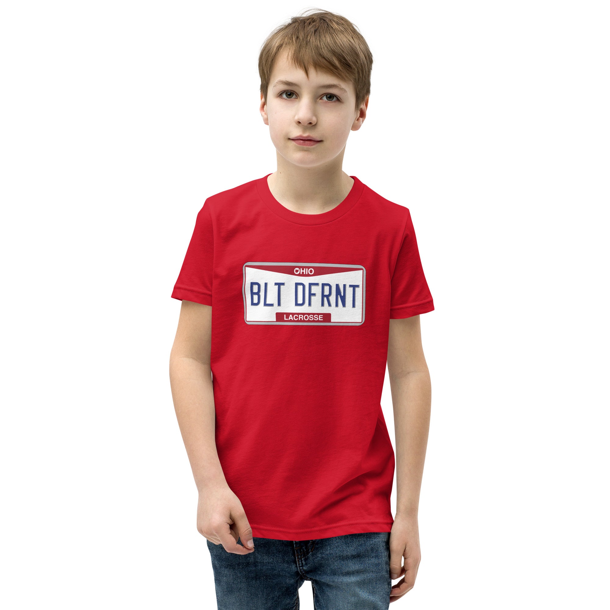 Built Different Ohio Lacrosse Youth Short Sleeve T-Shirt