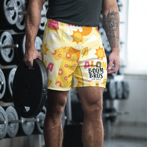 Aloha Boom Men's Athletic Long Shorts