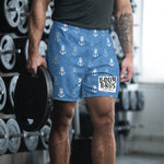 Load image into Gallery viewer, Anchor Boom Men&#39;s Athletic Long Shorts
