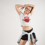 Load image into Gallery viewer, Kettlebell Boom Bros Apparel Women’s Crop Tee
