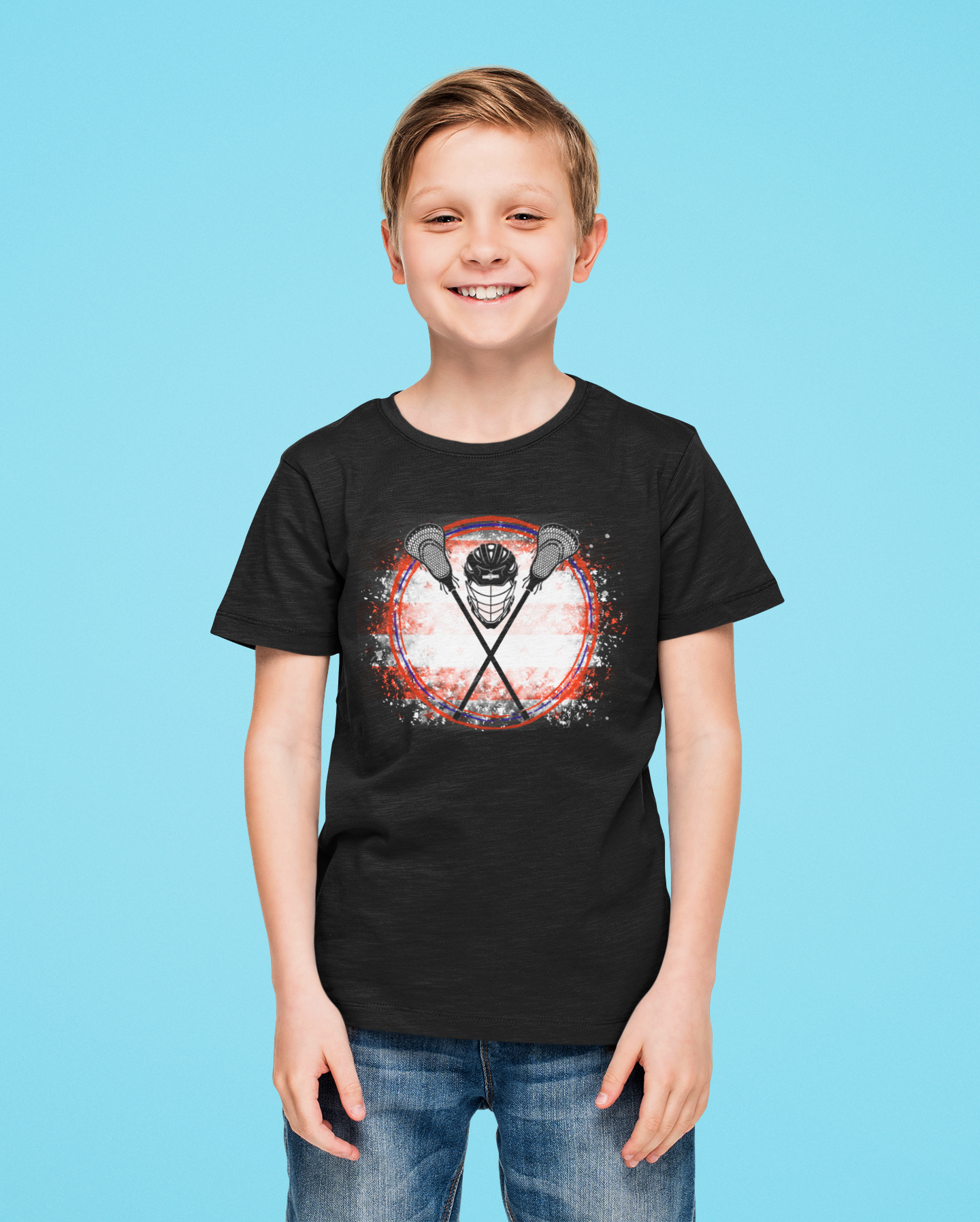 LAX Patriot Kids' Premium T-Shirt