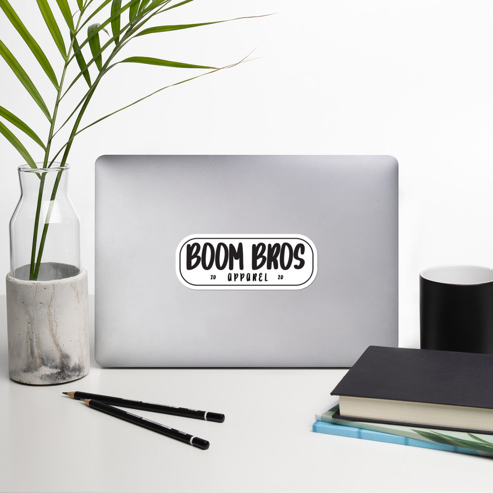 Boom Bros Logo Option Sticker