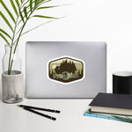 Load image into Gallery viewer, Boom Bros Mountain Bison Logo Sticker Decal
