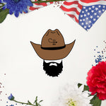 Load image into Gallery viewer, Cowboy Hoy OG Logo Bubble-free stickers
