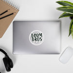 Load image into Gallery viewer, Boom Bros Circle Logo Bubble-free stickers
