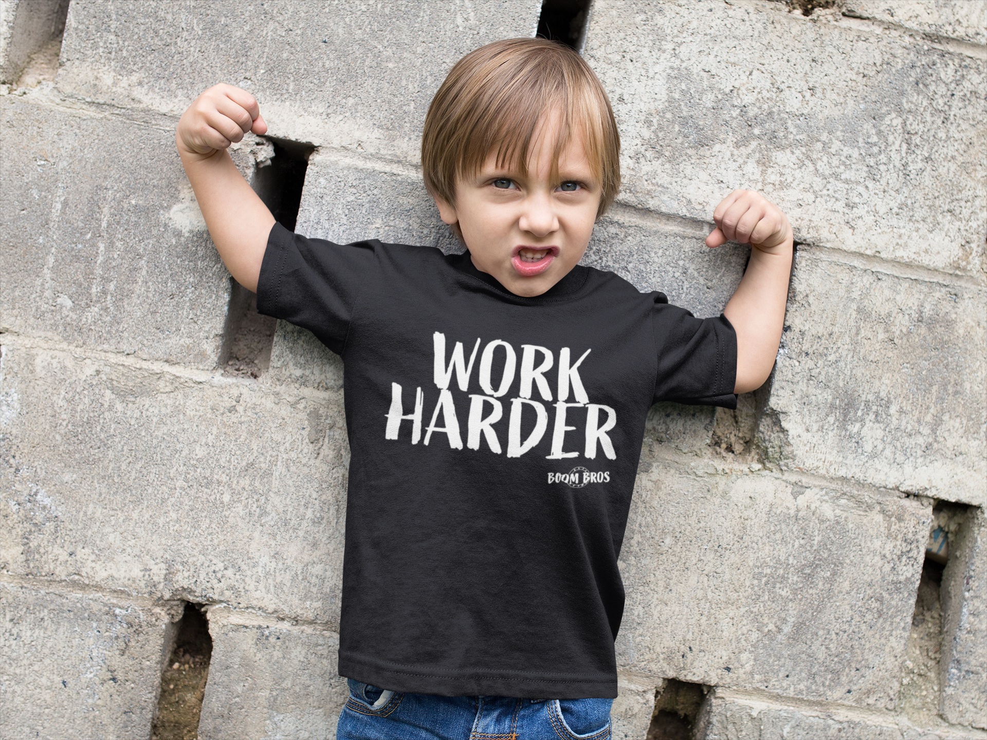 Work Harder Youth Short Sleeve T-Shirt