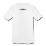 Load image into Gallery viewer, Lacrosse Player Kids&#39; Premium T-Shirt - white
