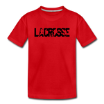 Load image into Gallery viewer, Lacrosse Player Kids&#39; Premium T-Shirt - red
