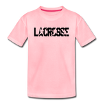 Load image into Gallery viewer, Lacrosse Player Kids&#39; Premium T-Shirt - pink

