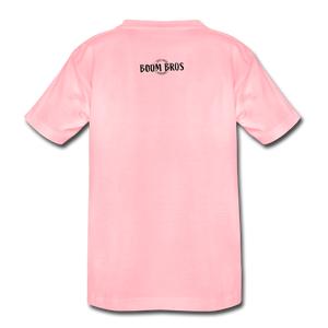 Lacrosse Player Kids' Premium T-Shirt - pink