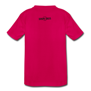 Lacrosse Player Kids' Premium T-Shirt - dark pink