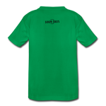 Load image into Gallery viewer, Lacrosse Player Kids&#39; Premium T-Shirt - kelly green
