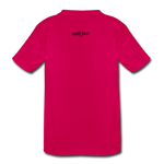 Load image into Gallery viewer, LAX Circle Logo Kids&#39; Premium T-Shirt - dark pink
