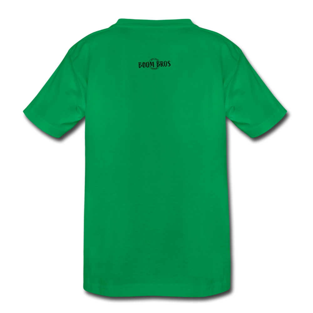 LAX Circle Logo Kids' Premium T-Shirt - kelly green