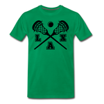Load image into Gallery viewer, LAX Sticks Men&#39;s Premium T-Shirt - kelly green
