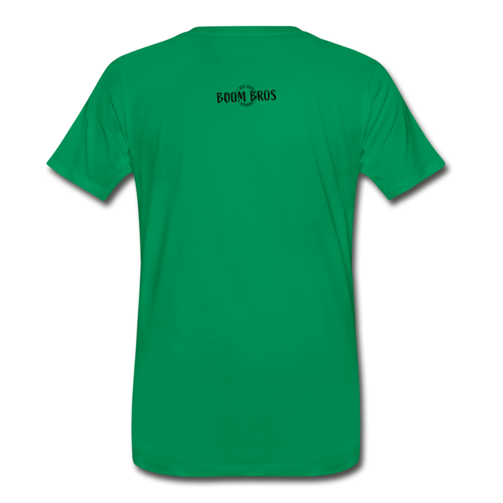 LAX Sticks Men's Premium T-Shirt - kelly green