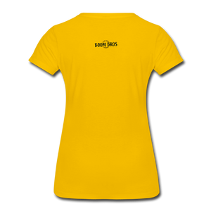 LAX Sticks Women’s Premium T-Shirt - sun yellow