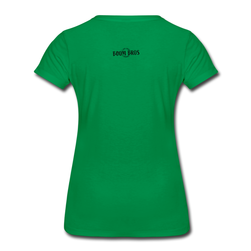 LAX Sticks Women’s Premium T-Shirt - kelly green