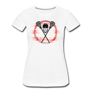LAX Patriot Women’s Premium T-Shirt - white