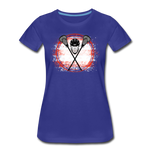 Load image into Gallery viewer, LAX Patriot Women’s Premium T-Shirt - royal blue
