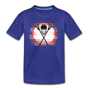 LAX Patriot Kids' Premium T-Shirt - royal blue