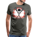 Load image into Gallery viewer, LAX Patriot Men&#39;s Premium T-Shirt - asphalt gray
