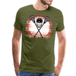 Load image into Gallery viewer, LAX Patriot Men&#39;s Premium T-Shirt - olive green
