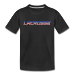 Load image into Gallery viewer, Lacrosse USA Boom Kids&#39; Premium T-Shirt - black
