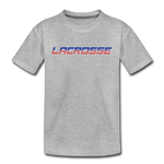 Load image into Gallery viewer, Lacrosse USA Boom Kids&#39; Premium T-Shirt - heather gray
