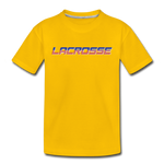 Load image into Gallery viewer, Lacrosse USA Boom Kids&#39; Premium T-Shirt - sun yellow
