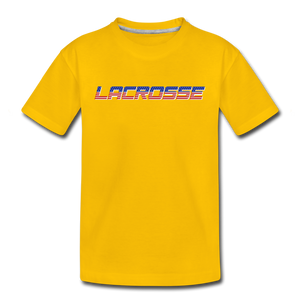 Lacrosse USA Boom Kids' Premium T-Shirt - sun yellow