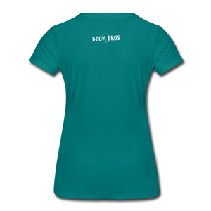 LAX USA Boom Women’s Premium T-Shirt - teal