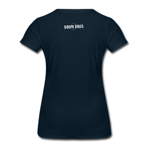 LAX USA Boom Women’s Premium T-Shirt - deep navy