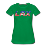 Load image into Gallery viewer, LAX USA Boom Women’s Premium T-Shirt - kelly green
