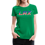 Load image into Gallery viewer, LAX USA Boom Women’s Premium T-Shirt - kelly green
