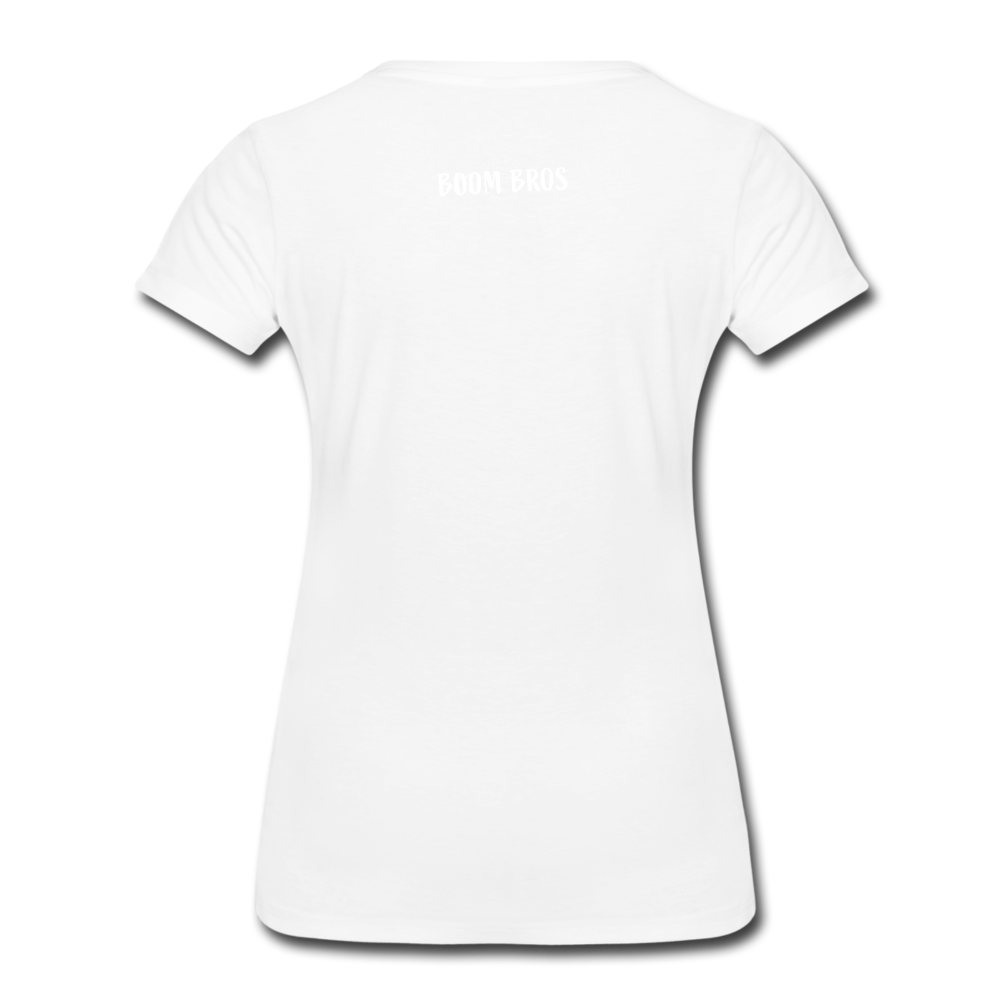 Lacrosse USA Boom Women’s Premium T-Shirt - white