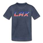 Load image into Gallery viewer, LAX USA Boom Kids&#39; Premium T-Shirt - heather blue
